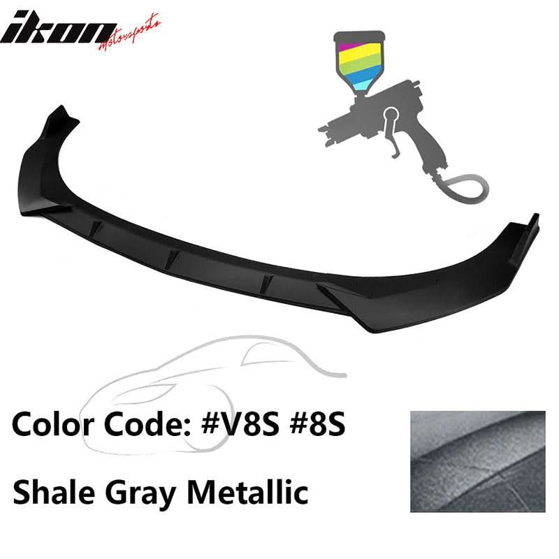 2021-2023 Hyundai Elantra 4DR Sedan Front Bumper Lip Spoiler PP 3PC