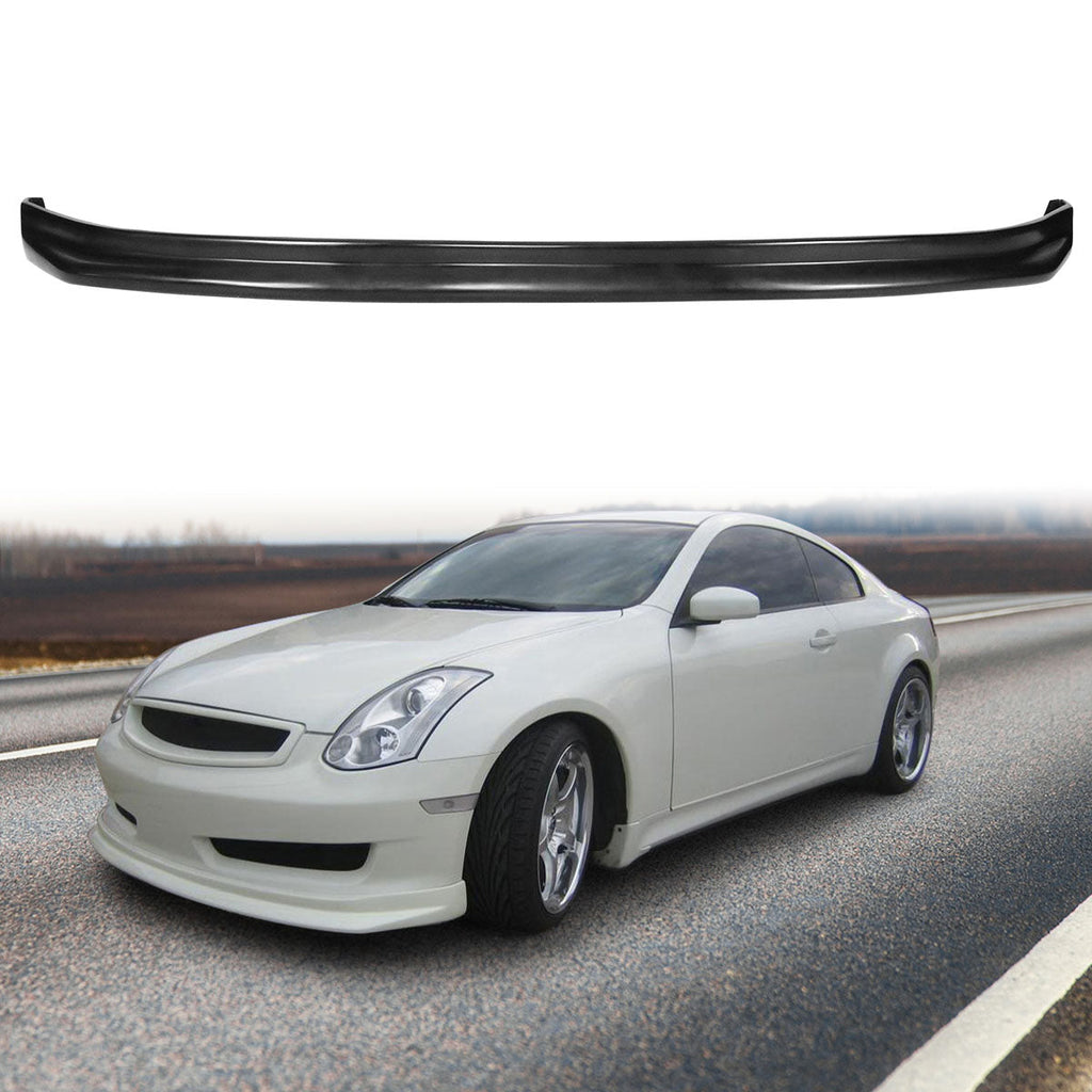 2003-2006 Infiniti G35 Coupe NS Style Front Bumper Lip Spoiler PU
