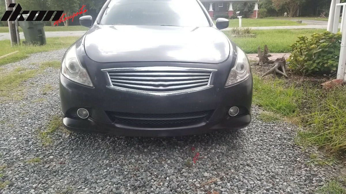 2010-2011 Infiniti G37 Sedan 4 Door OE Style Front Bumper Lip Spoiler