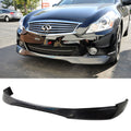 2010-2013 Infiniti G25 G37 4Dr Sedan EVO Front Bumper Lip Spoiler PU