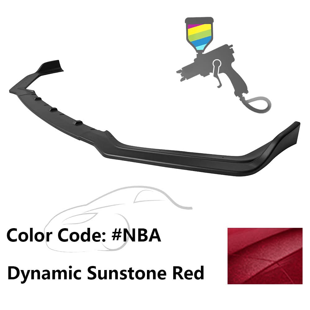 2018-2024 Infiniti Q50 Sport Front Lip Chin Spoiler PP 3PC