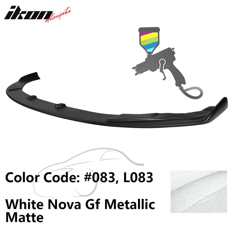 2016-2020 Lexus GS Lexon Style Painted PP Front Bumper Lip Spoiler