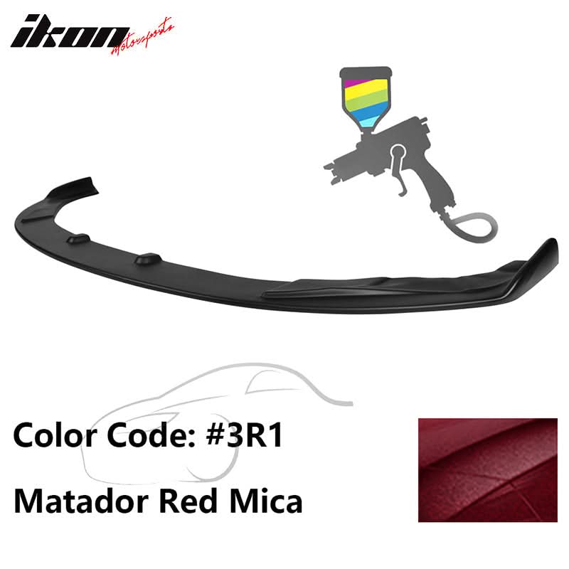 2016-2020 Lexus GS Lexon Style Painted PP Front Bumper Lip Spoiler