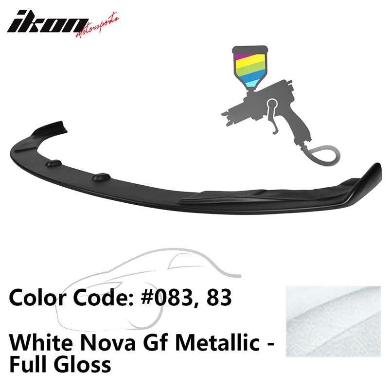 2016-2020 Lexus GS Lexon Style Painted PP Front Bumper Lip Spoiler