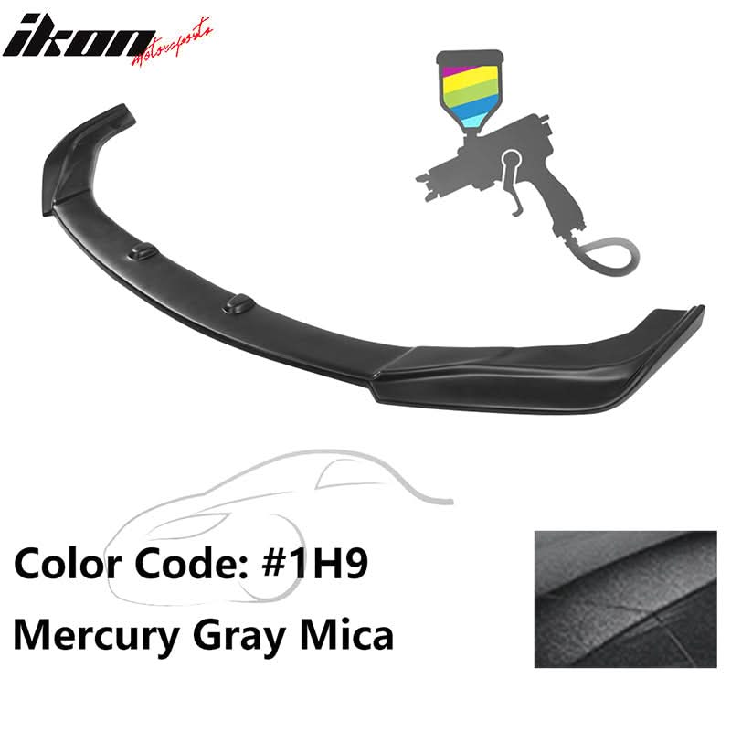 2016-2019 Lexus GS V2 Style Painted Front Bumper Lip Spoiler Painted