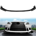 2014-2016 Lexus IS F Sport IKON Style Front Bumper Lip Spoiler 3PCS