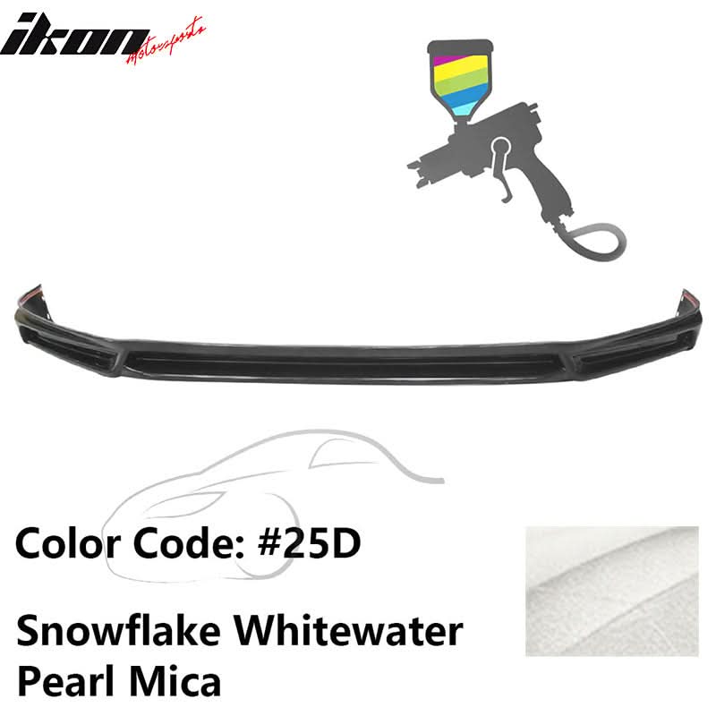 2017-2018 Mazda 3 4Dr 5Dr MK Style Front Bumper Lip Spoiler ABS
