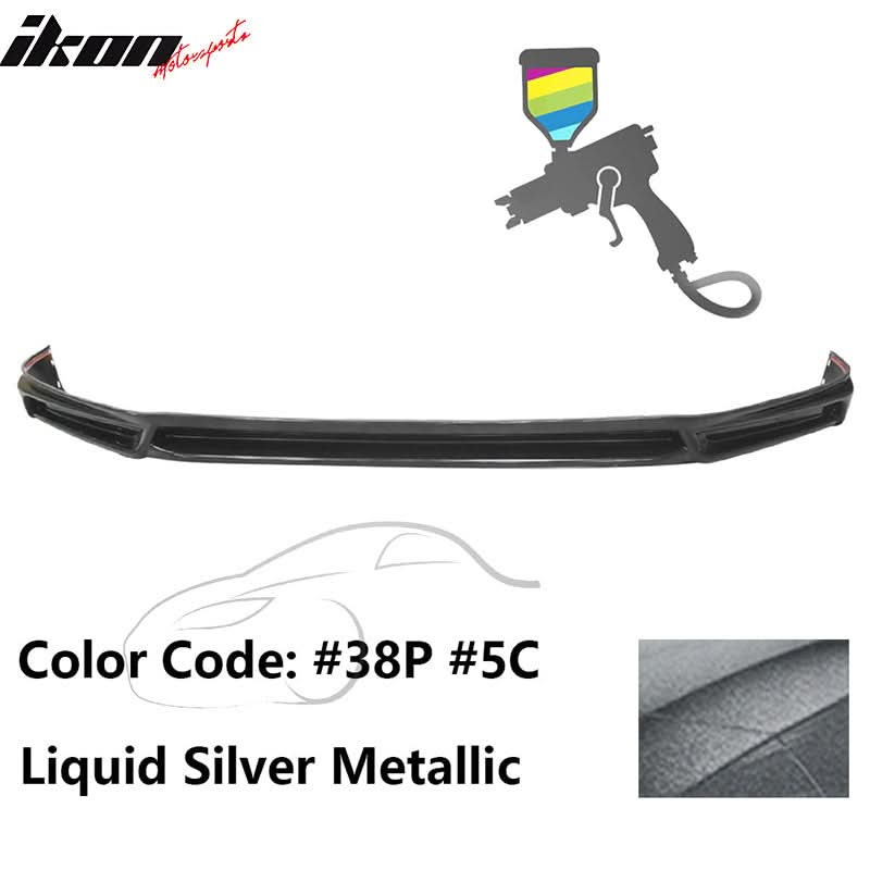 2017-2018 Mazda 3 4Dr 5Dr MK Style Front Bumper Lip Spoiler ABS