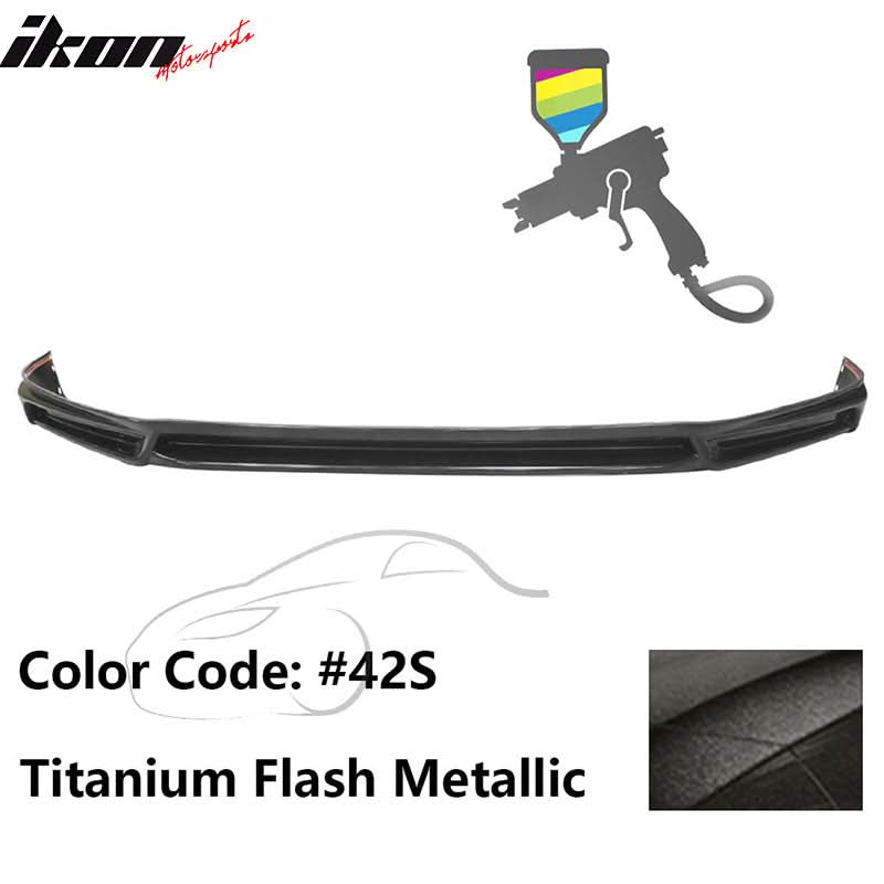2017-2018 Mazda 3 4Dr 5Dr MK Style Front Bumper Lip Spoiler ABS