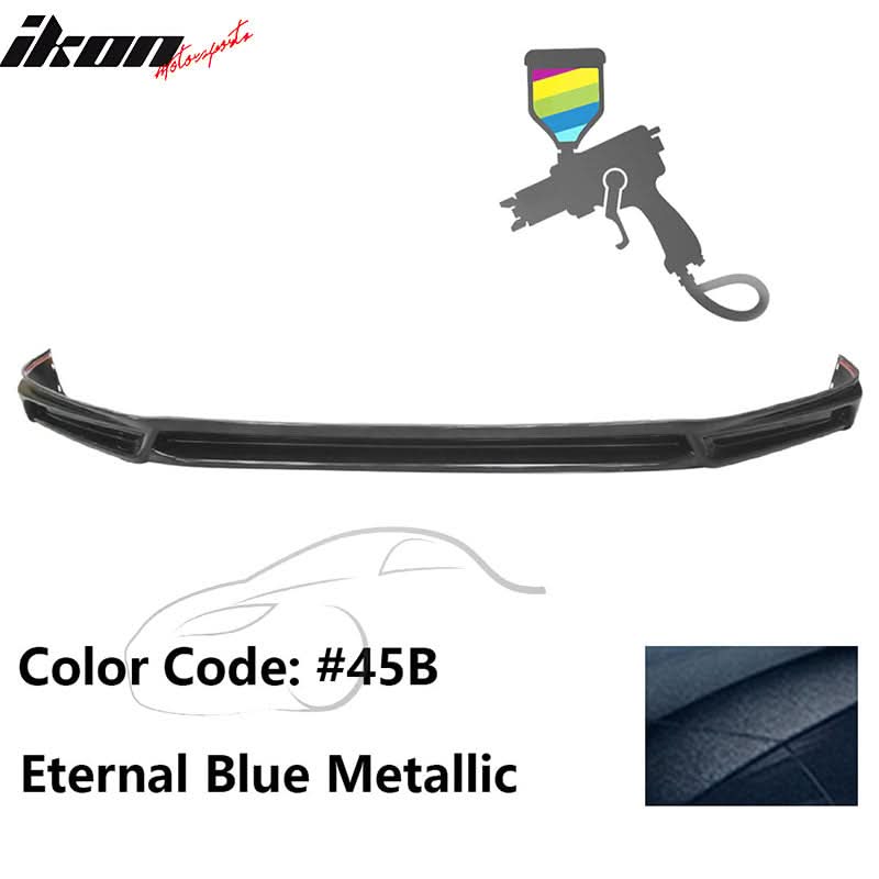 2017-2018 Mazda 3 4Dr 5Dr MK Style Front Bumper Lip Spoiler ABS