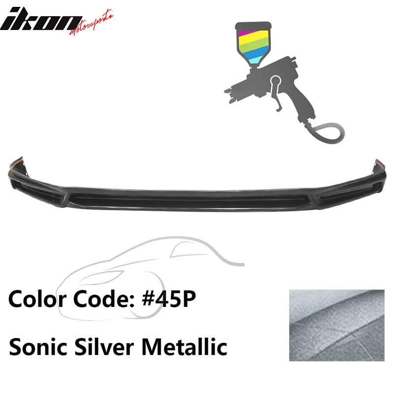 2017-2018 Mazda 3 4Dr 5Dr MK Style Front Bumper Lip Spoiler ABS