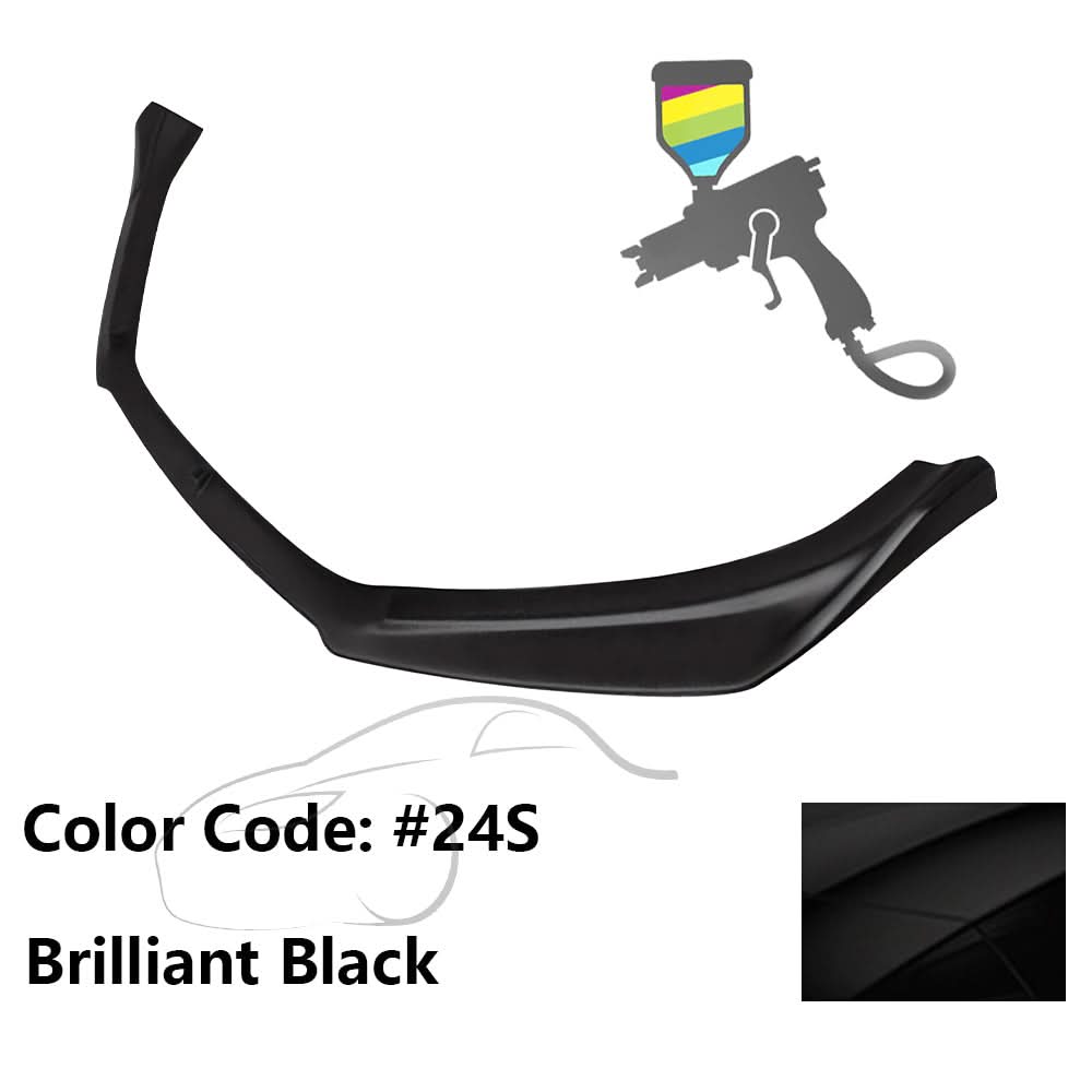 2014-2017 Mazda 3 V2 Style Front Bumper Lip PP