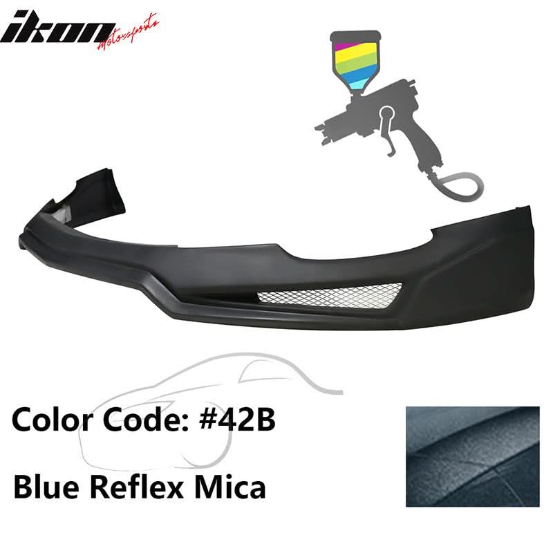 2014-2016 Mazda 3 V3 Style Painted Front Bumper Lip Spoiler PP