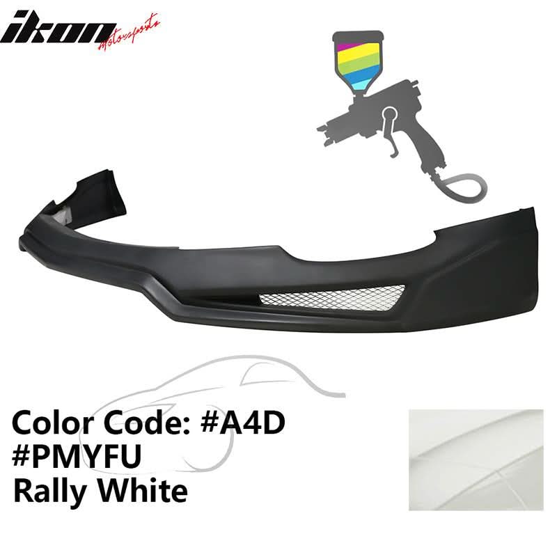 2014-2016 Mazda 3 V3 Style Painted Front Bumper Lip Spoiler PP