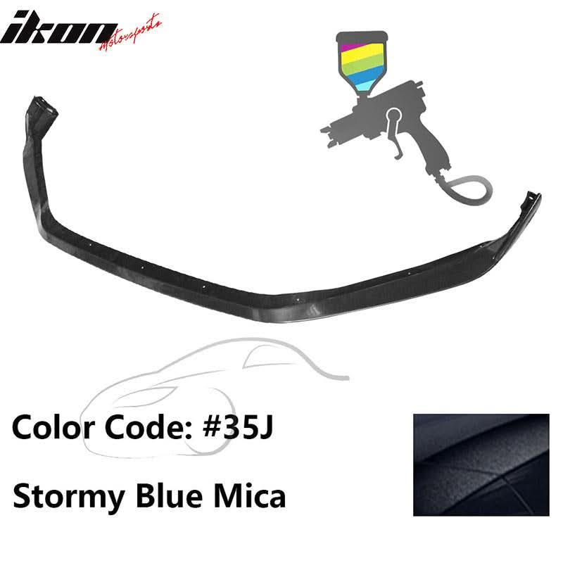 2014-2016 Mazda 3 4Dr 5Dr Mazdaspeed Style Front Bumper Lip Spoiler