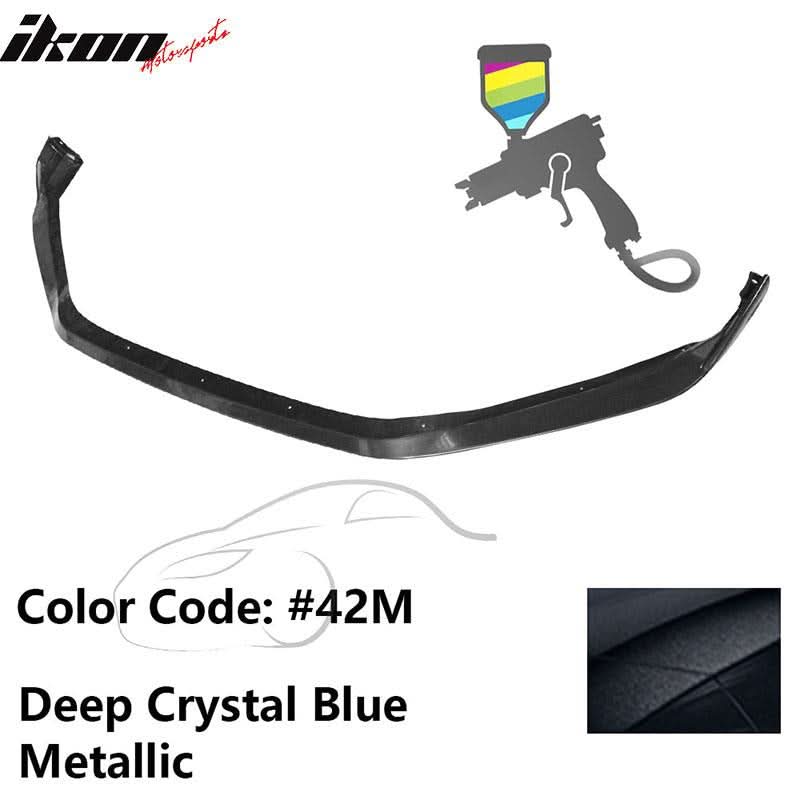 2014-2016 Mazda 3 4Dr 5Dr Mazdaspeed Style Front Bumper Lip Spoiler