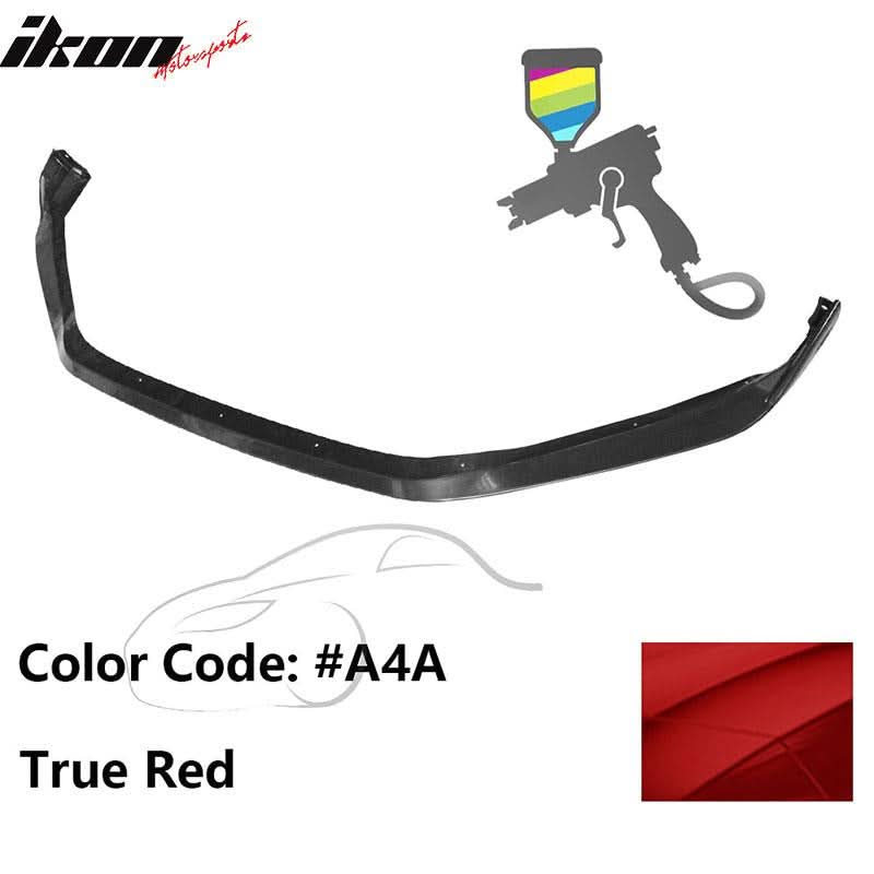 2014-2016 Mazda 3 4Dr 5Dr Mazdaspeed Style Front Bumper Lip Spoiler