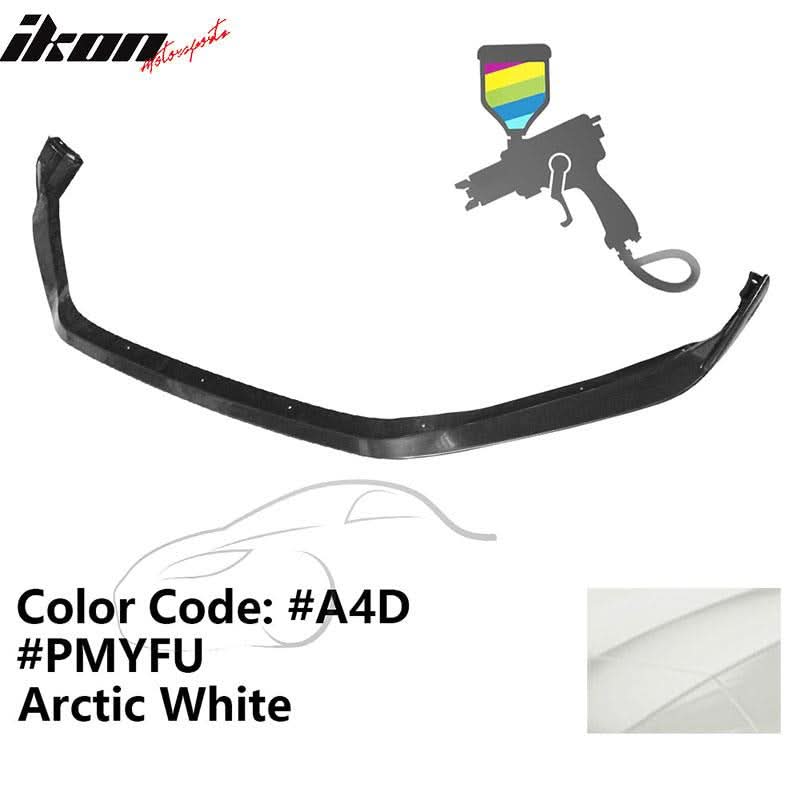 2014-2016 Mazda 3 4Dr 5Dr Mazdaspeed Style Front Bumper Lip Spoiler