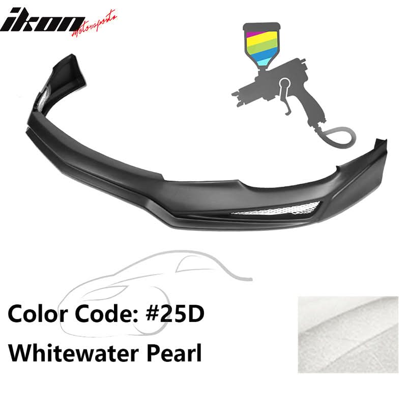 2017 Mazda 3 V3 Style Painted Front Bumper Lip Spoiler Splitter PP