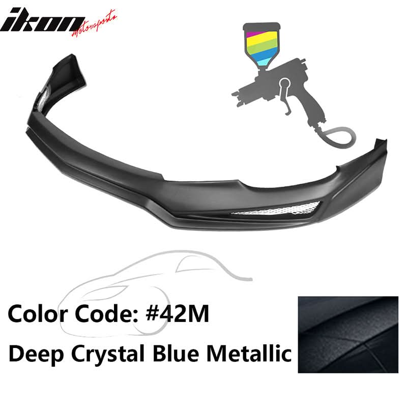 2017 Mazda 3 V3 Style Painted Front Bumper Lip Spoiler Splitter PP