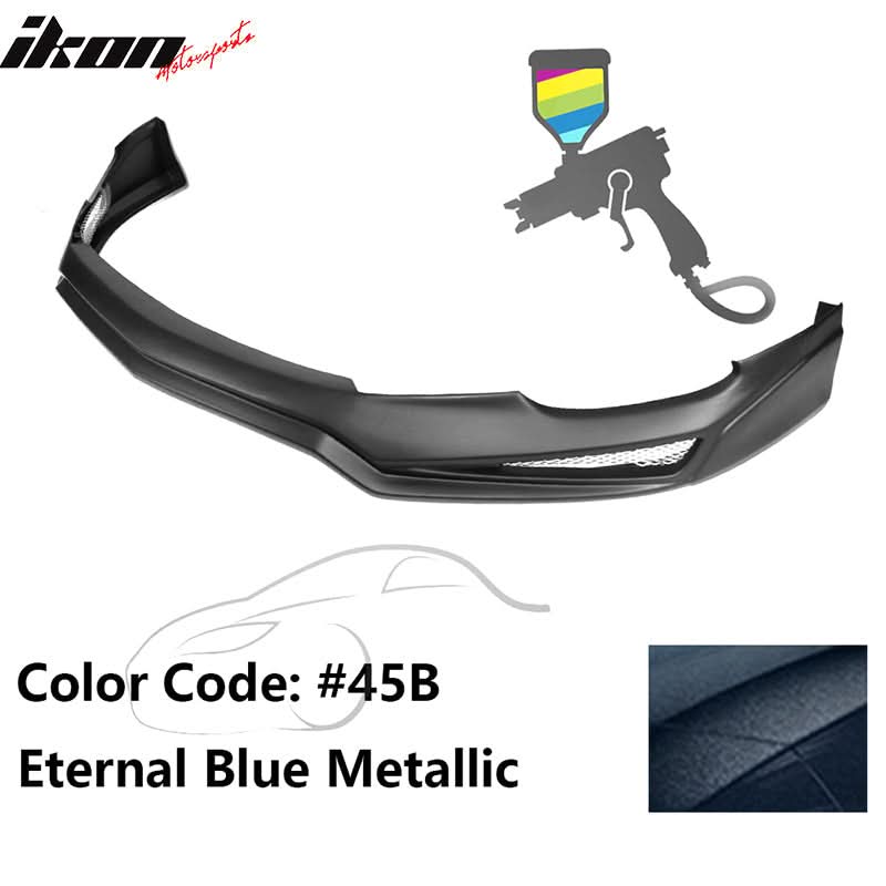 2017 Mazda 3 V3 Style Painted Front Bumper Lip Spoiler Splitter PP