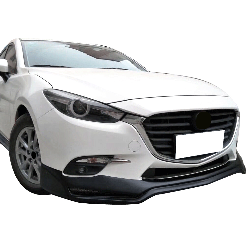 2017 Mazda 3 V3 Style Painted Front Bumper Lip Spoiler Splitter PP