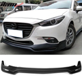 2017 Mazda 3 V3 Style Painted Front Bumper Lip Spoiler Splitter PP