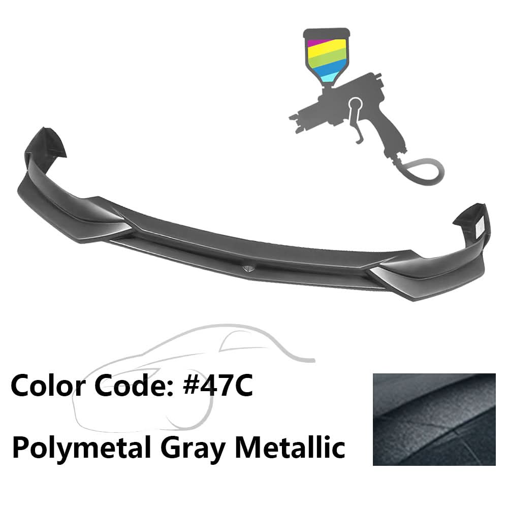 2019-2020 Mazda 3 4DR Front Bumper Lip Spoiler PP Sedan