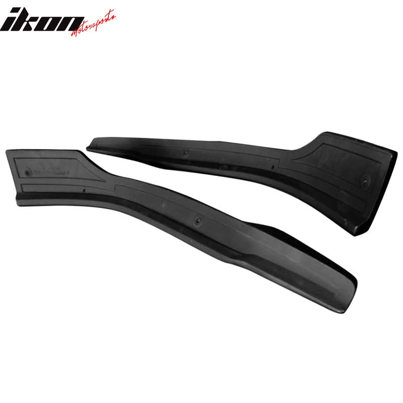 2016-2017 Mazda 6 Painted Front Bumper Side Splitter Lip Pair ABS