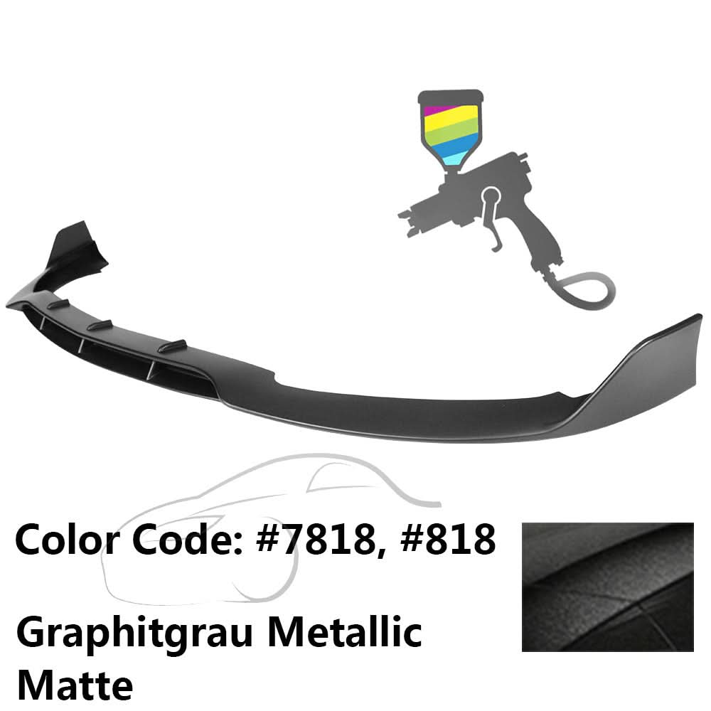 2015-2020 Benz W205 AP Style Painted Front Bumper Lip Spoiler PP