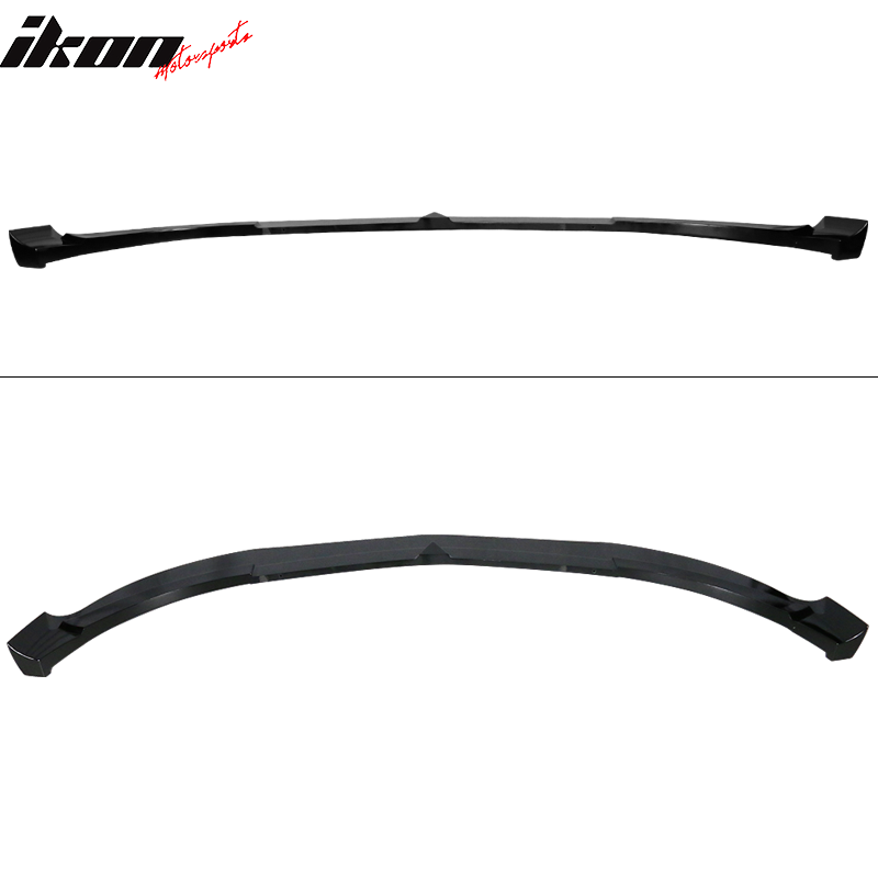 2014-2016 Benz C117 CLA Class Revo Style Gloss Black Front Bumper Lip