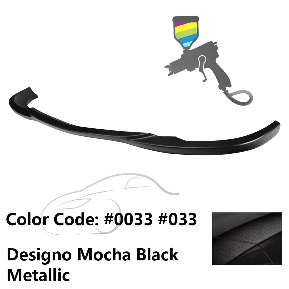 2008-2011 Benz W204 C Class GH Style Front Bumper Lip ABS
