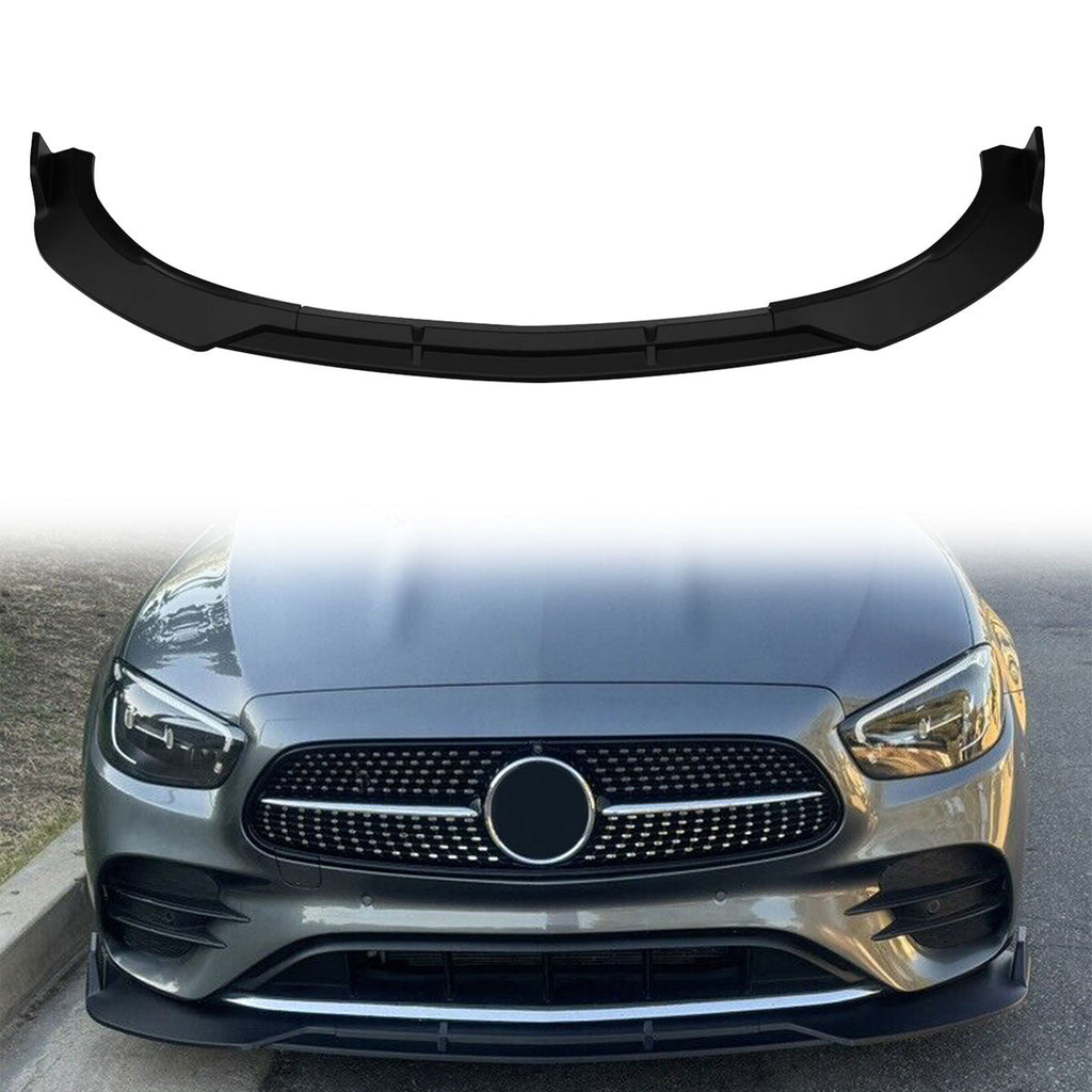 2021-2023 Benz W213 E-Class B Style Front Bumper Lip PP