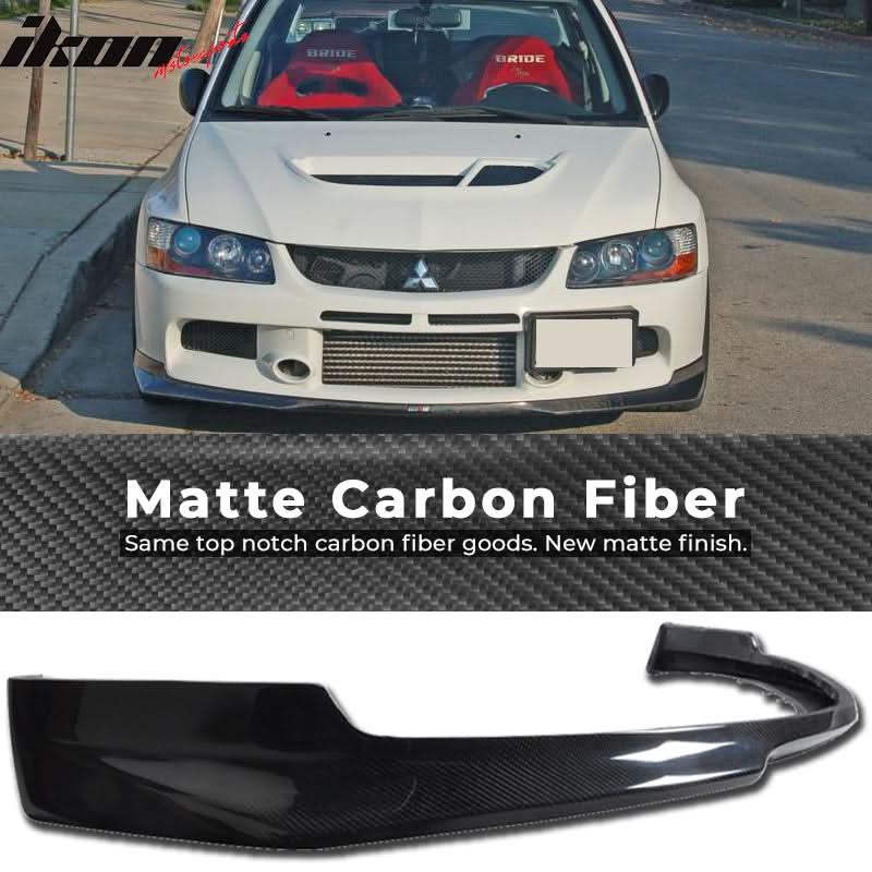 2006-2007 Mitsubishi Lancer Evo 9 IX J Style Front Bumper Lip