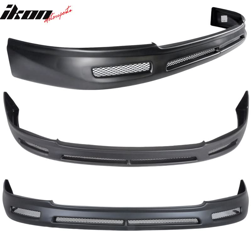 2008-2015 Mitsubishi Lancer B Style PP Front Bumper Lip Spoiler