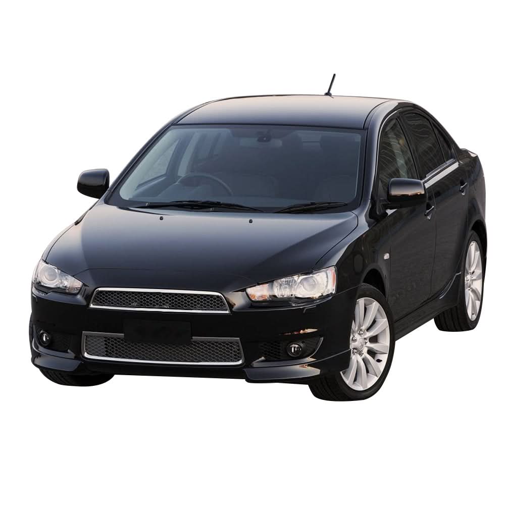 2008-2015 Mitsubishi Lancer OE PP Front Lip Splitter #CMH18038 Gray