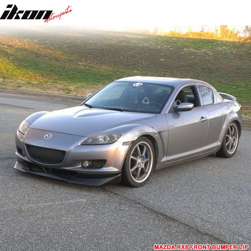 2004-2008 Mazda RX-8 EVO Front Bumper Lip Chin Spoiler PU Coupe