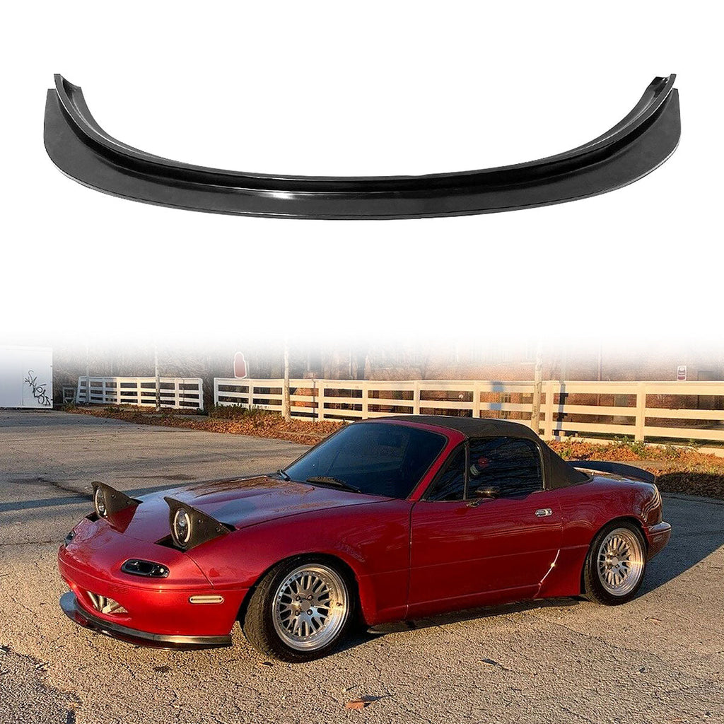 1990-1997 Mazda Miata NA Unpainted Front Bumper Lip Spoiler MDA Style