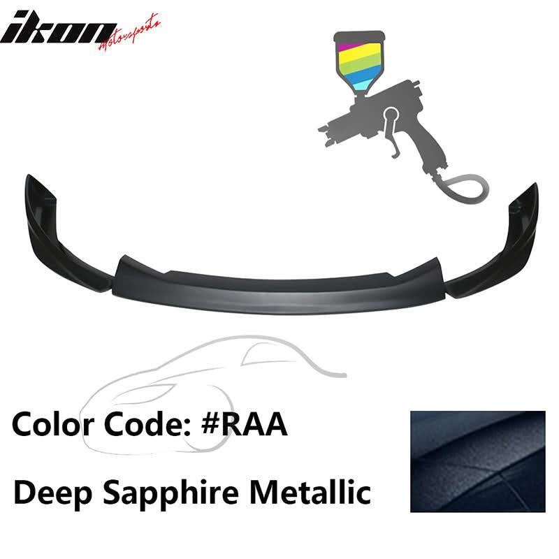 2013-2017 Nissan 370Z TK Style Painted  PP Front Bumper Lip Spoiler
