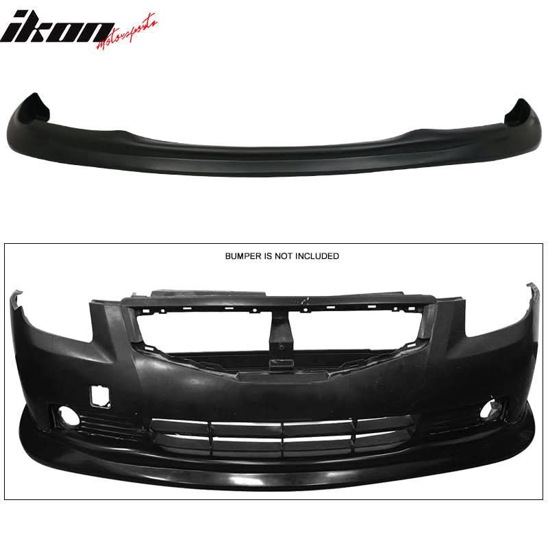 2007-2009 Nissan Altima Coupe Ikon Aero DP Style Front Bumper Lip PU