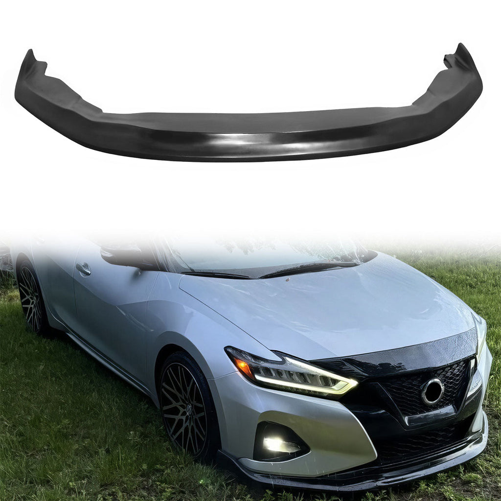 2019-2023 Nissan Maxima IK CS Unpainted Front Spoiler Splitter PU