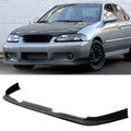 2002-2003 Nissan Sentra B15 SER JDM style Black Front Bumper Lip PU