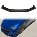 2017-2020 Subaru BRZ IKON Style Unpainted Black Front Bumper Lip PU