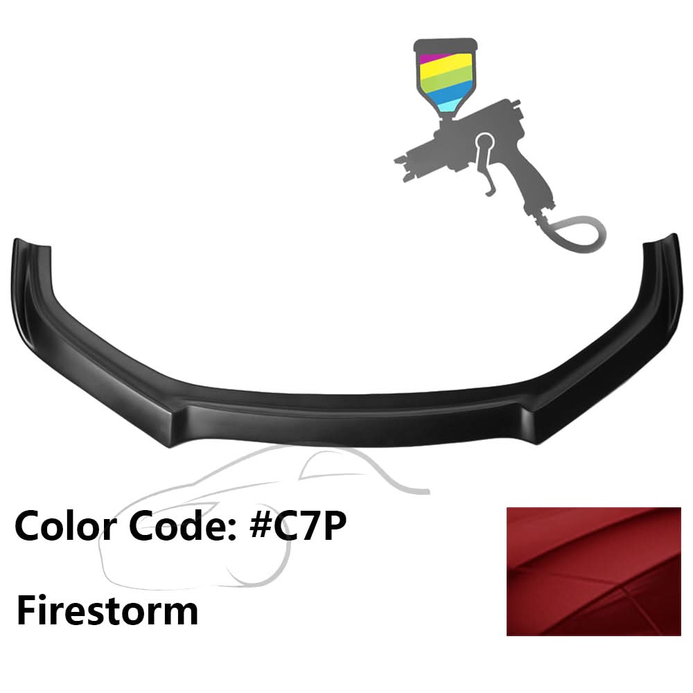 2013-2016 Scion FRS FT86 GT Style Front Bumper Lip Painted PP