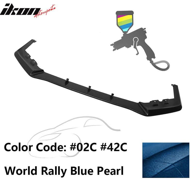 2015-2017 Subaru WRX STI MP MPX Painted Front Bumper Lip ABS