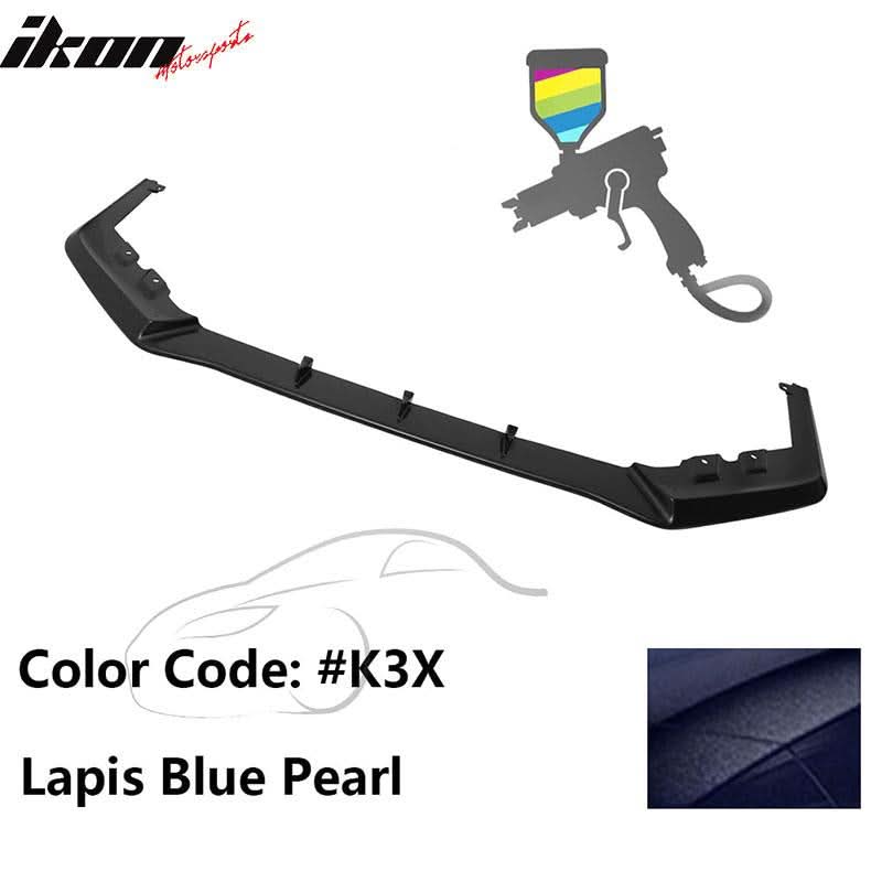 2015-2017 Subaru WRX STI MP MPX Painted Front Bumper Lip ABS