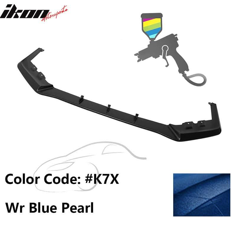 2015-2017 Subaru WRX STI MP MPX Painted Front Bumper Lip ABS