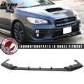 2015-2017 Subaru WRX STI MP MPX Painted Front Bumper Lip ABS