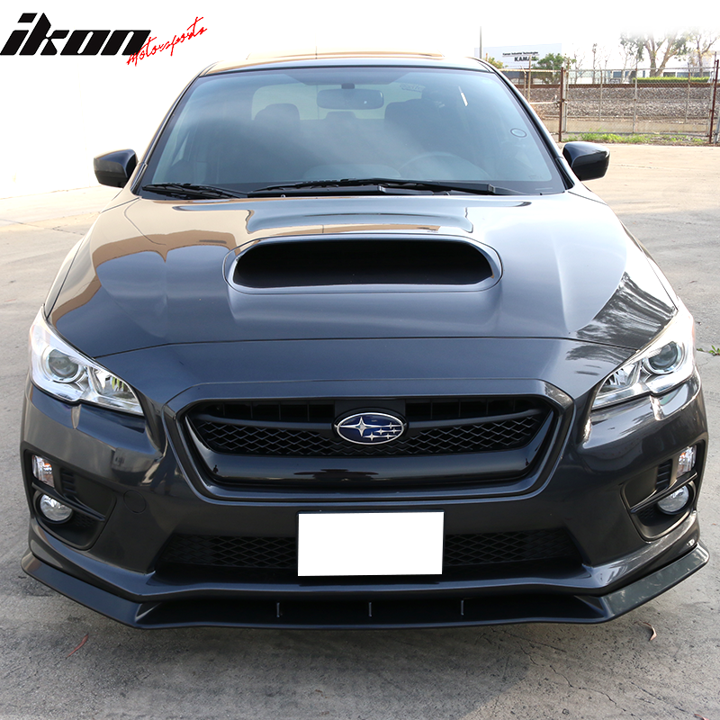 2015-2017 Subaru WRX STI MP MPX Painted Front Bumper Lip ABS