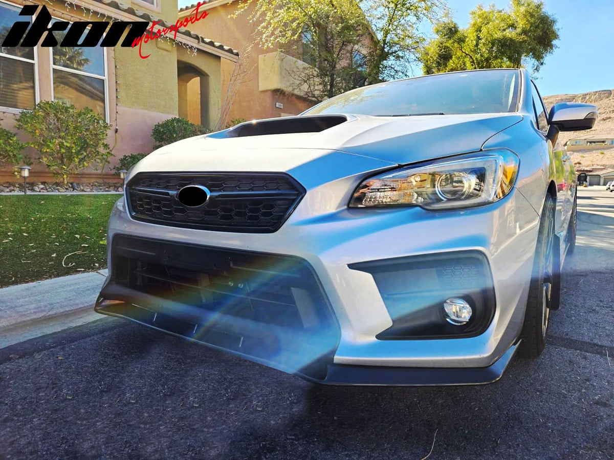 2015-2017 Subaru WRX STI MP MPX Painted Front Bumper Lip ABS